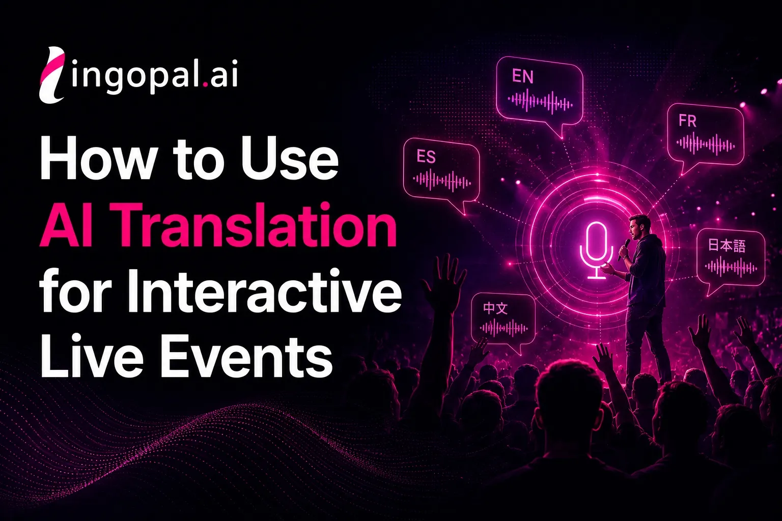 How to Use AI Translation for Interactive Live Events
