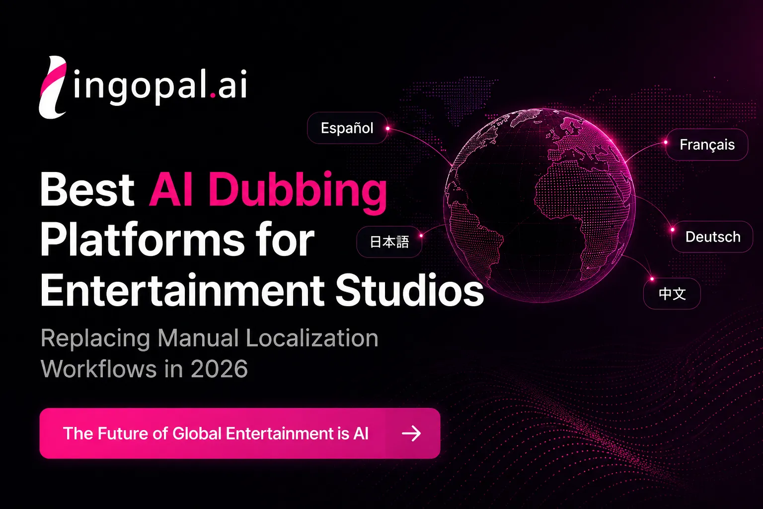 Best AI Dubbing Platforms for Entertainment Studios Replacing Manual Localization Workflows