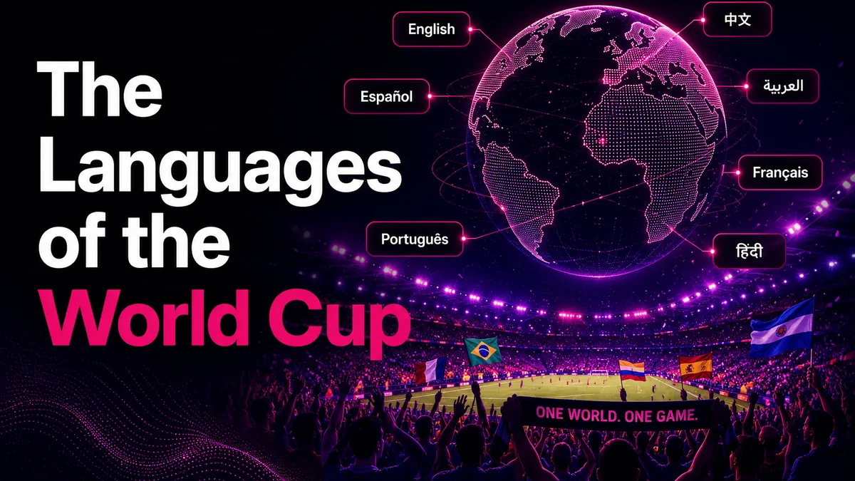 World Cup Languages: How Many Languages Are Spoken During the World's Biggest Sporting Event?