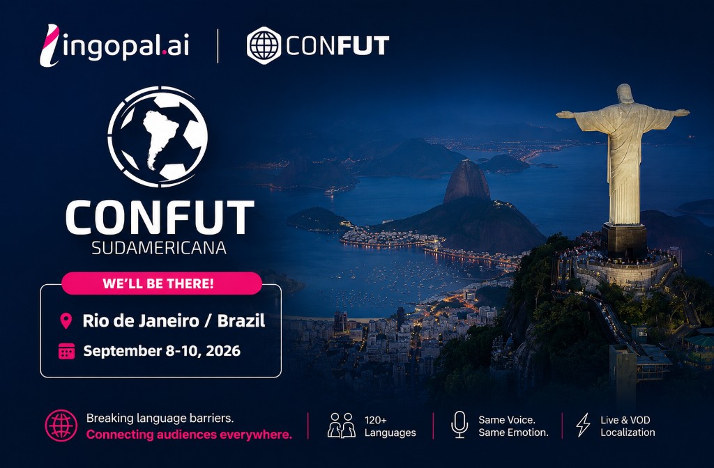 Lingopal at CONFUT Sudamericana 2026 in Rio de Janeiro
